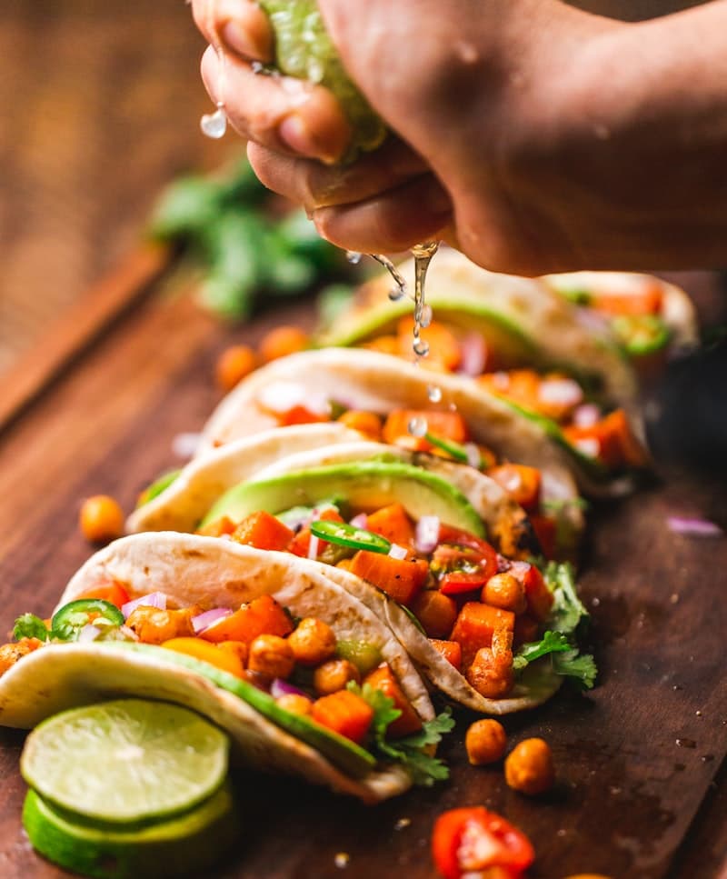 Juicy crispy chicken wrap and authentic menu dishes at The Wheels Turbo Cafe Coimbatore
